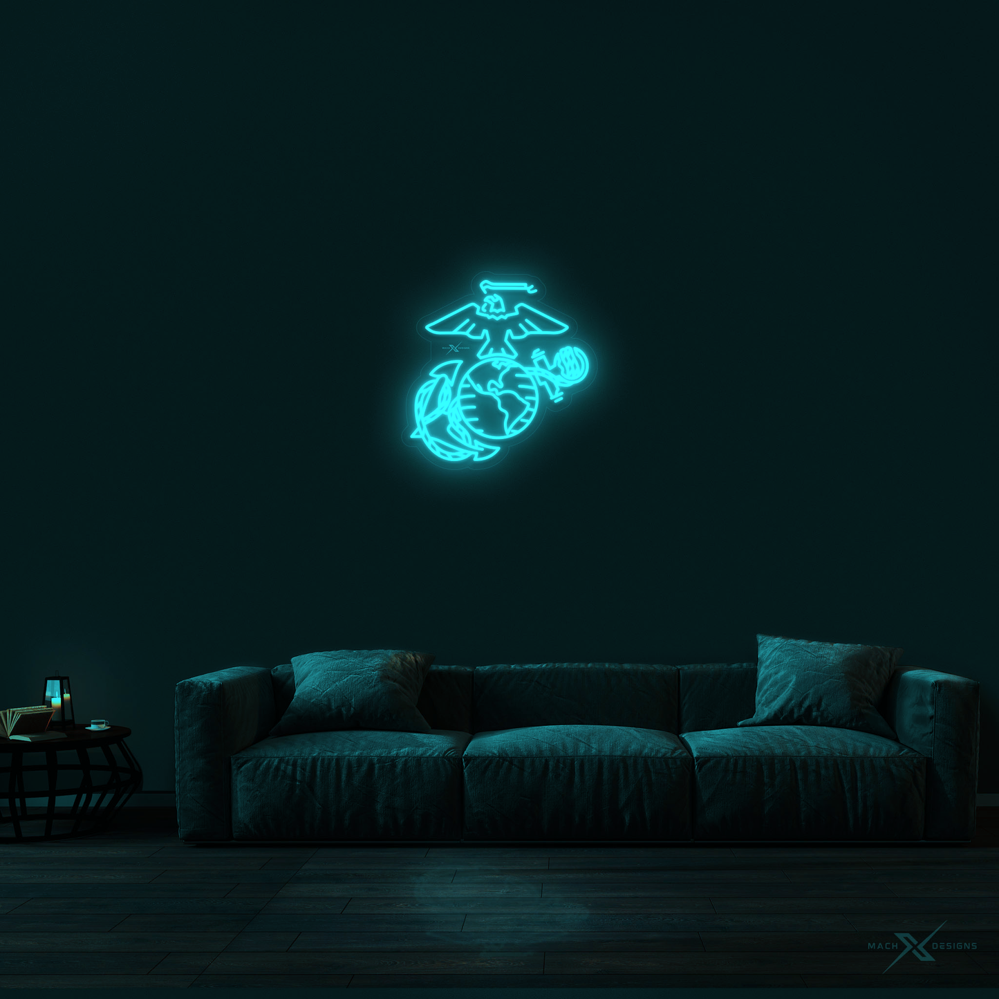 Eagle, Globe, and Anchor Sign
