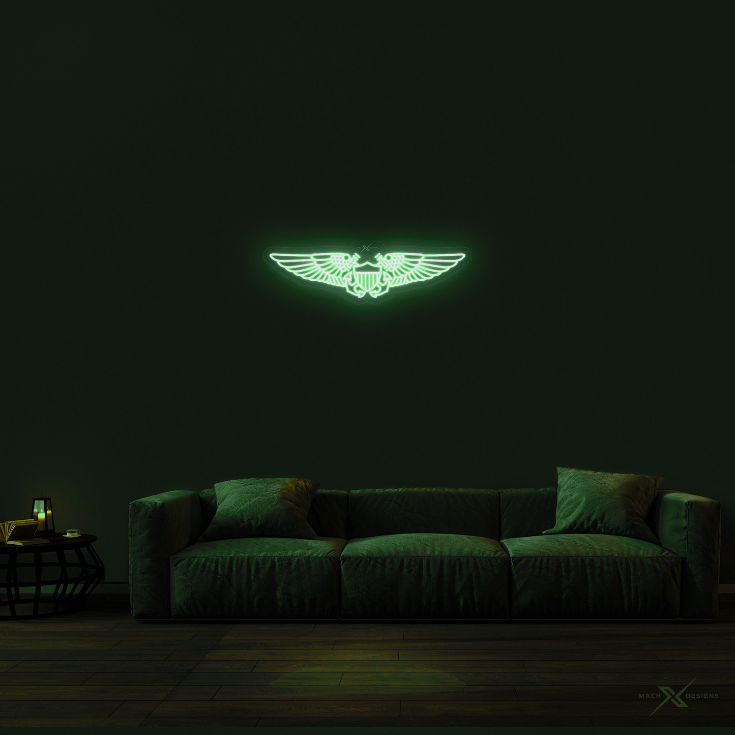 Navy NFO Wings Sign