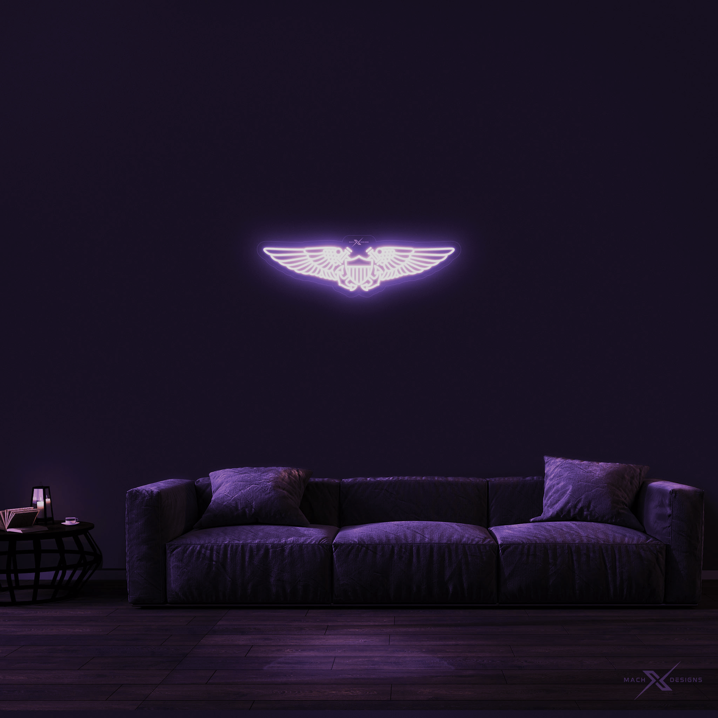 Navy NFO Wings Sign