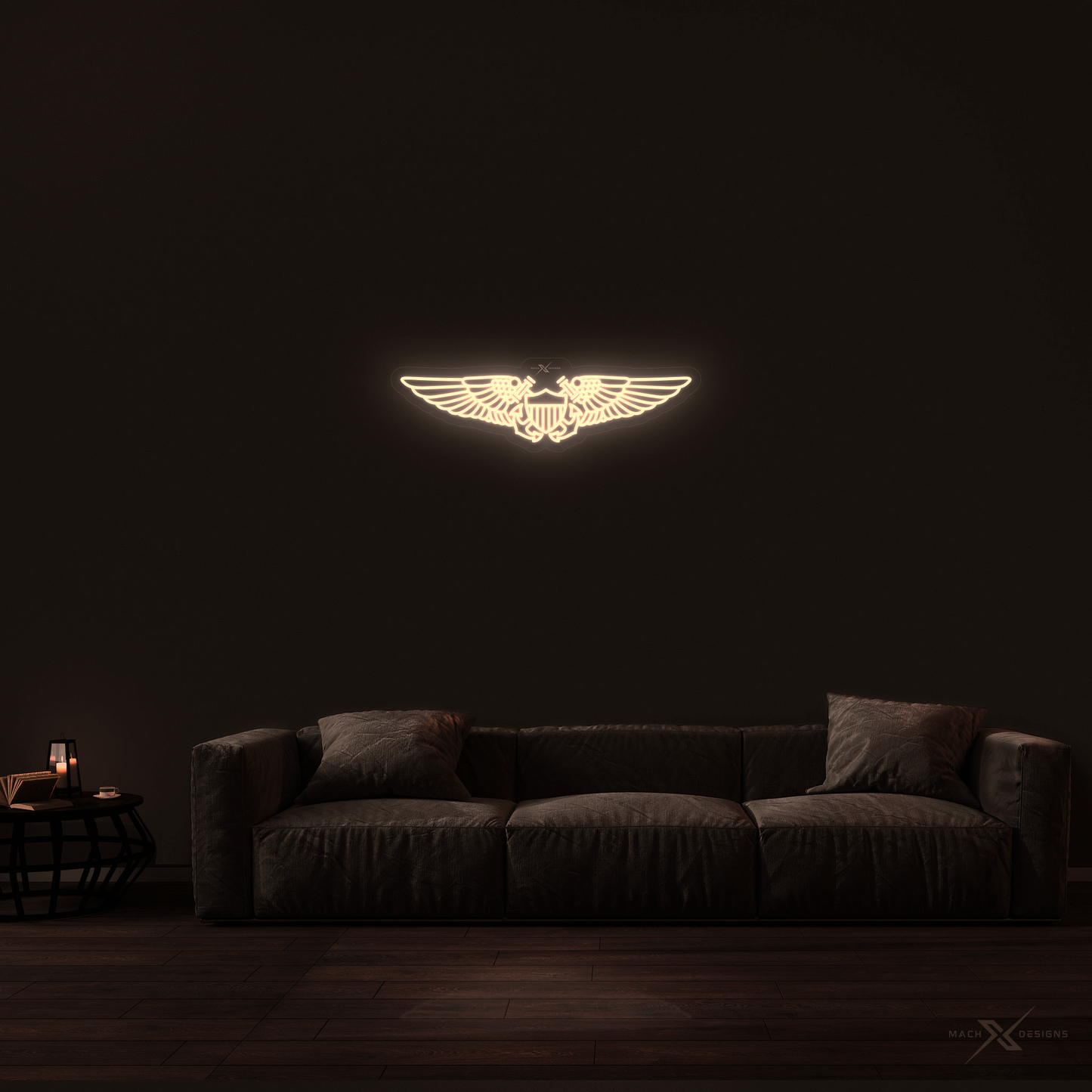Navy NFO Wings Sign