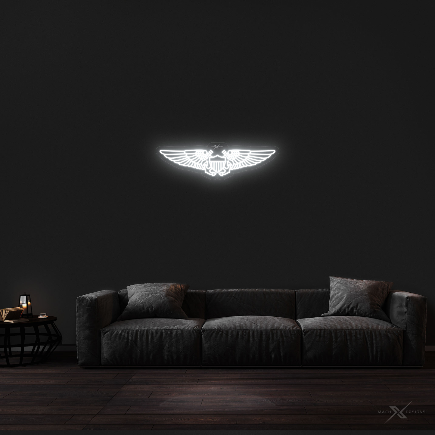 Navy NFO Wings Sign