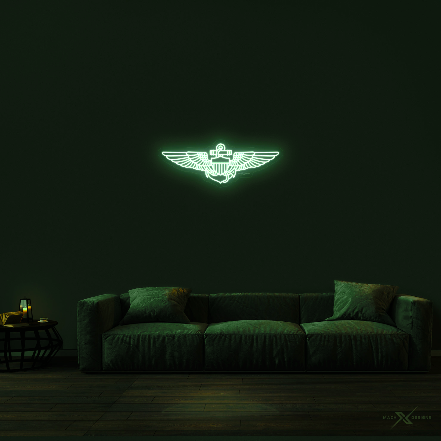 Navy Pilot Wings Sign