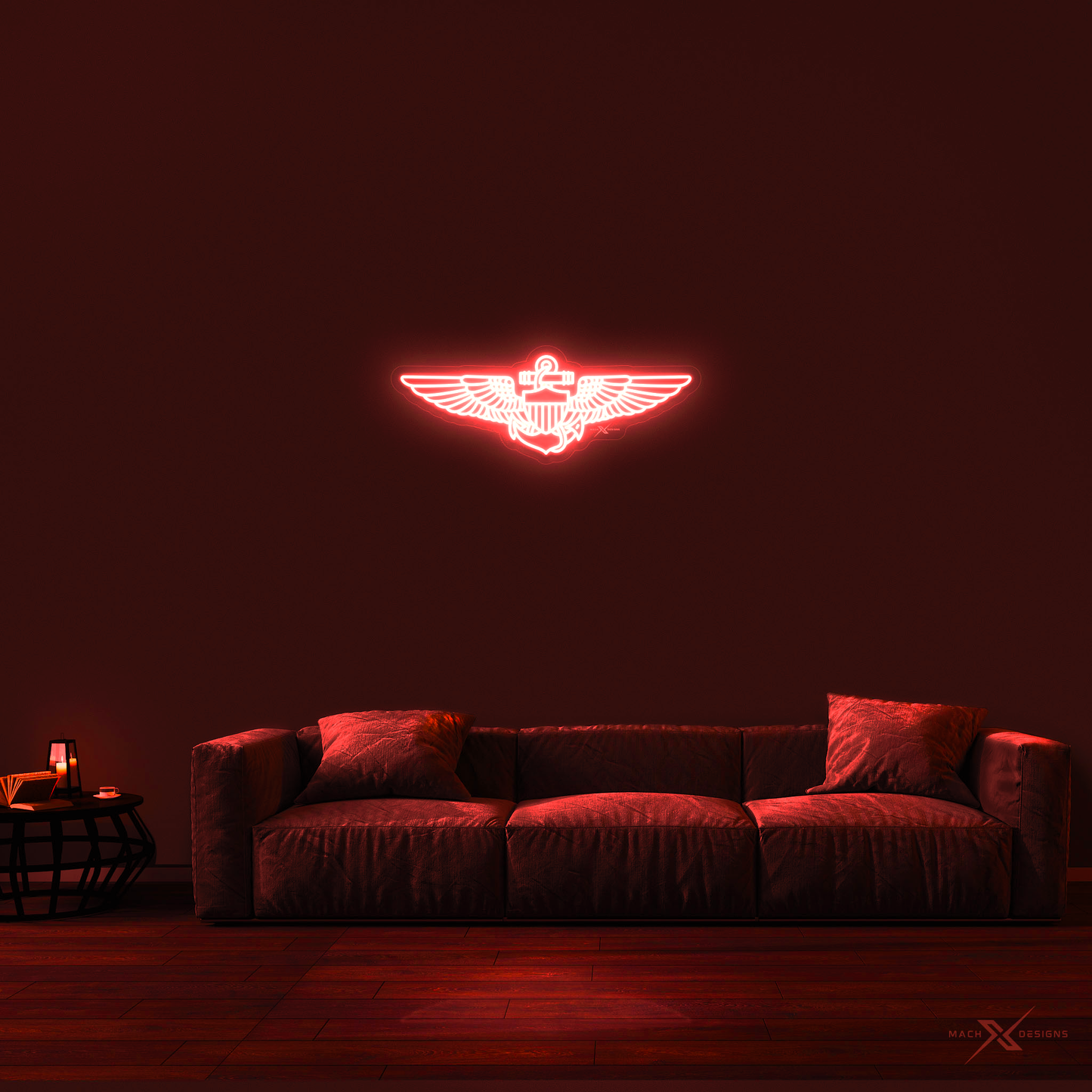 Navy Pilot Wings Sign
