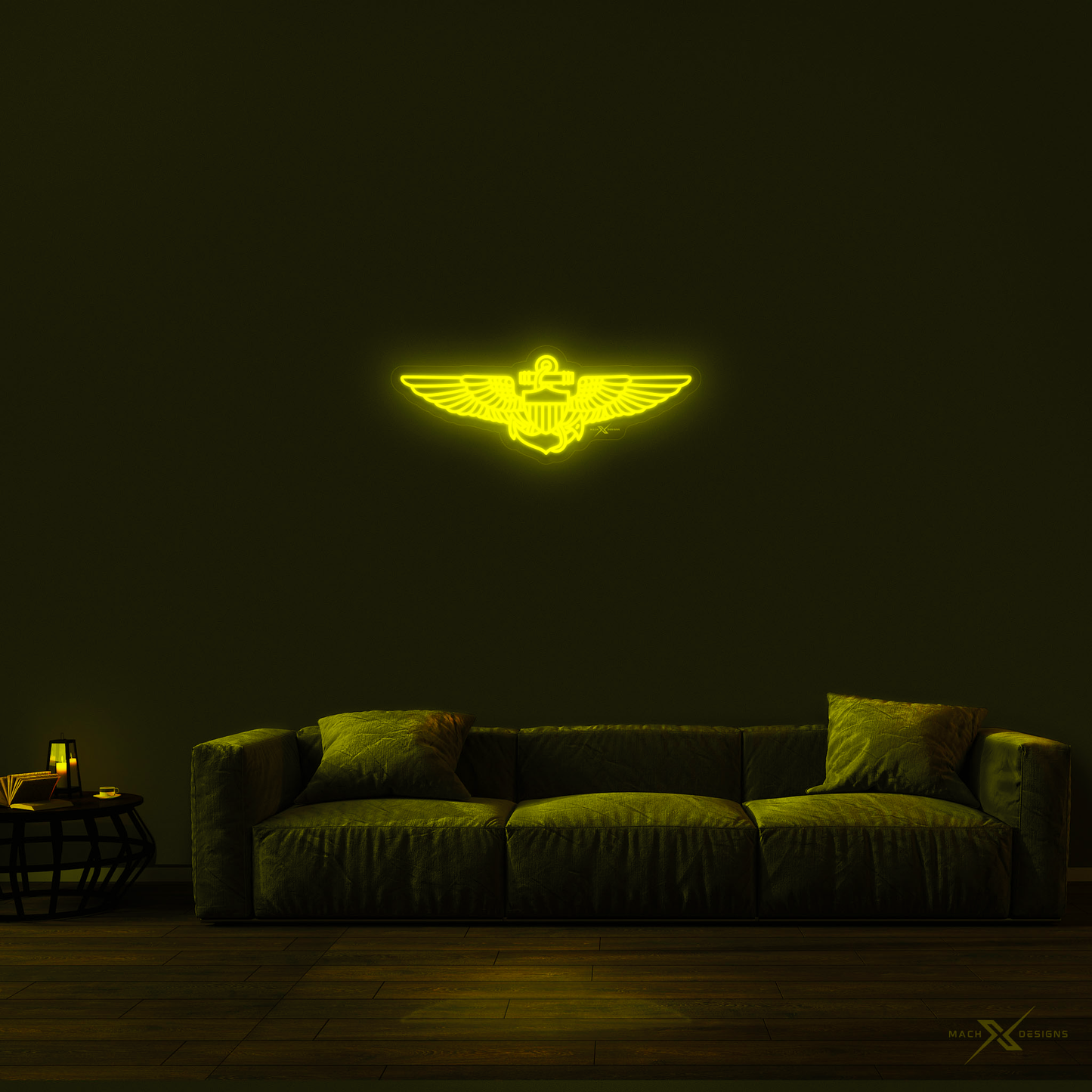 Navy Pilot Wings Sign